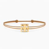 Bracelet Cordon Pure Icon Or 750 & Diamants