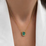 MYKONOS Malachite Necklace