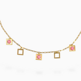 Grand Collier BALANCELLE-Corail