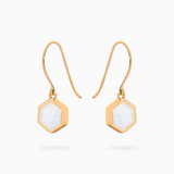 HONEY earrings - Mother-of-pearl