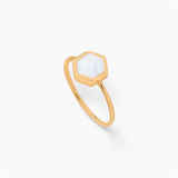 HONEY Ring - Mother-of-pearl
