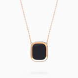 Grand Collier MYKONOS - Or & Onyx