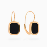 Boucles d'oreilles MYKONOS - Or - Onyx