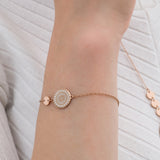 Bracelet SAKURA - résine blanche