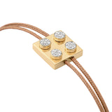 Bracelet Cordon Pure Icon Or 750 & Diamants