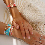Bracelet Jonc Corail - Tropézienne