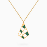 Collier The NEST - Résine Verte