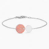 Braclet KIMIKO - Résine Corail