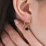 BOHEME earrings - Onyx