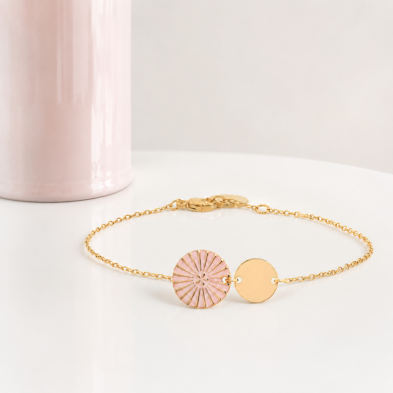 BRACELET KIMIKO ROSE POUDRÉ Skalli-Paris