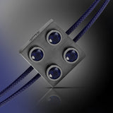 Pure Icon Bracelet 750 Gold &amp; Blue Sapphires