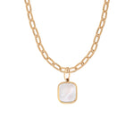 Collier maillon Mykonos - nacre Skalli-Paris