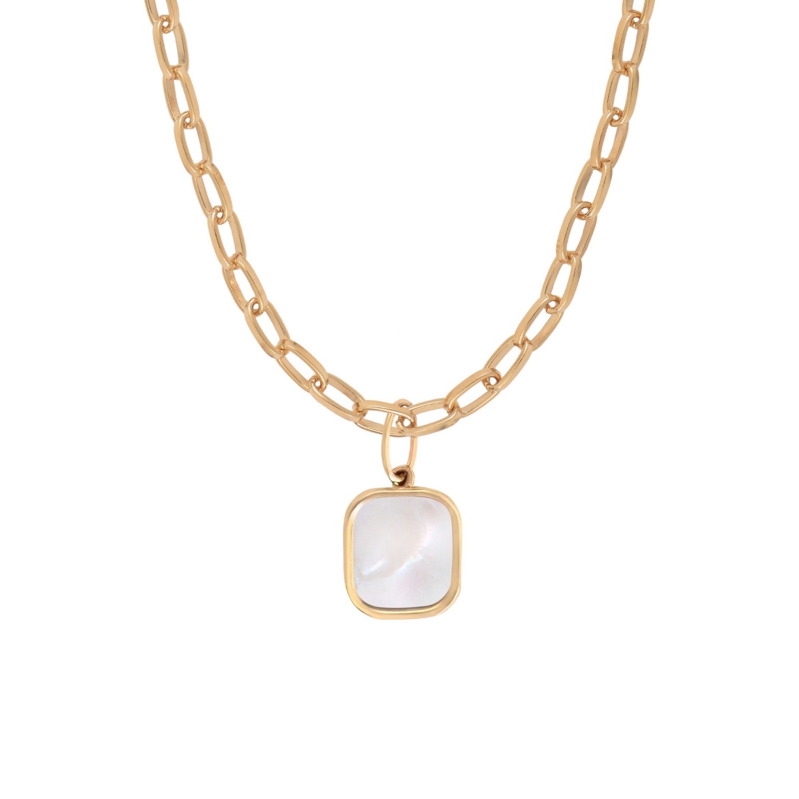 Collier maillon Mykonos - nacre Skalli-Paris
