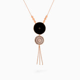 Collier Long SAKURA - Noir