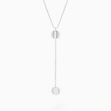 Collier long CHIPS - Argent