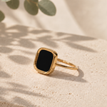 PETITE BAGUE MYKONOS ONYX SKALLI