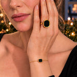 BRACELET MYKONOS ONYX SKALLI