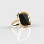 BAGUE MYKONOS ONYX SKALLI
