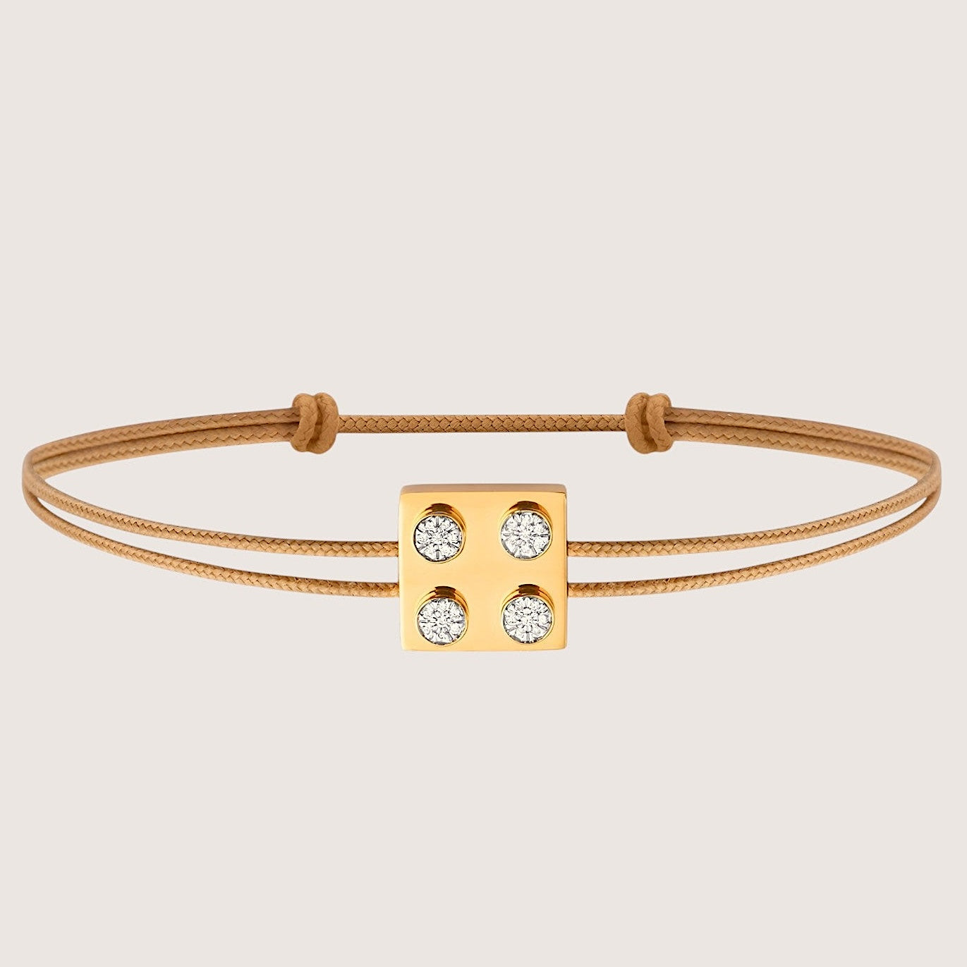 Bracelet Cordon Pure Icon Or 750 & Diamants SKALLI