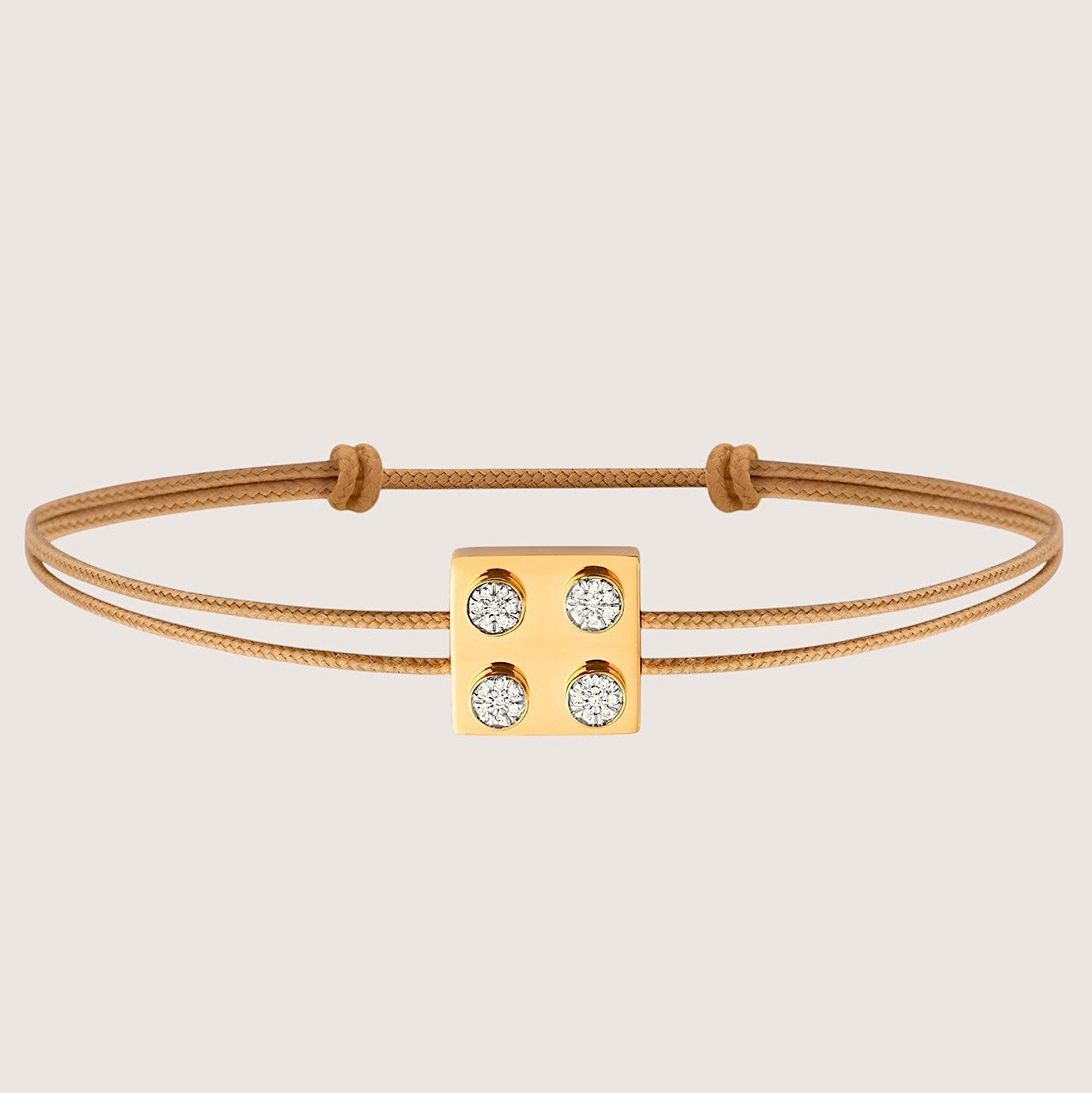 Bracelet Cordon Pure Icon Or 750 & Diamants SKALLI