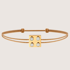 Bracelet Cordon Pure Icon Or 750 & Diamants SKALLI