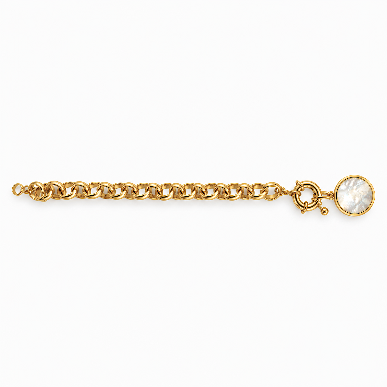 Bracelet Jumbo Mykonos maillon 13mm Skalli-Paris