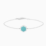 Bracelet HONEY argent 925 - turquoise
