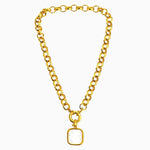 COLLIER JUMBO MYKONOS NACRE Skalli-Paris