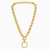 COLLIER JUMBO MYKONOS NACRE Skalli-Paris