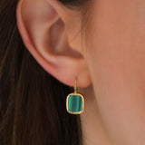MYKONOS earrings - Malachite