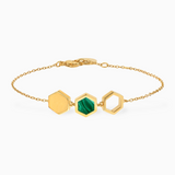 Bracelet HONEY - Malachite
