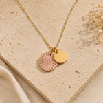 COLLIER KIMIKO ROSE POUDRÉ Skalli
