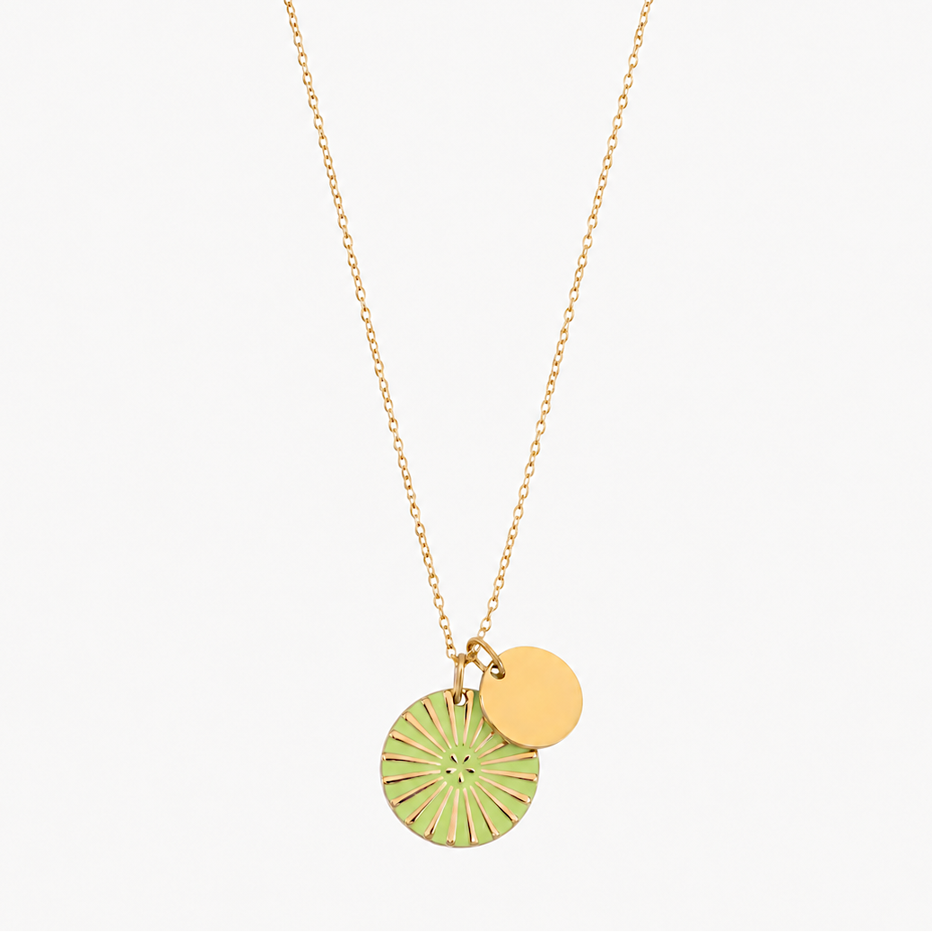 COLLIER KIMIKO VERT ANIS SKALLI