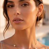 BOUCLES D'OREILLES BALANCELLE PERLE D'EAU DOUCE SKALLI