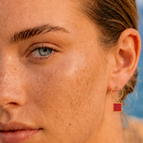 BOUCLES D'OREILLES BOHEME CORAIL SKALLI
