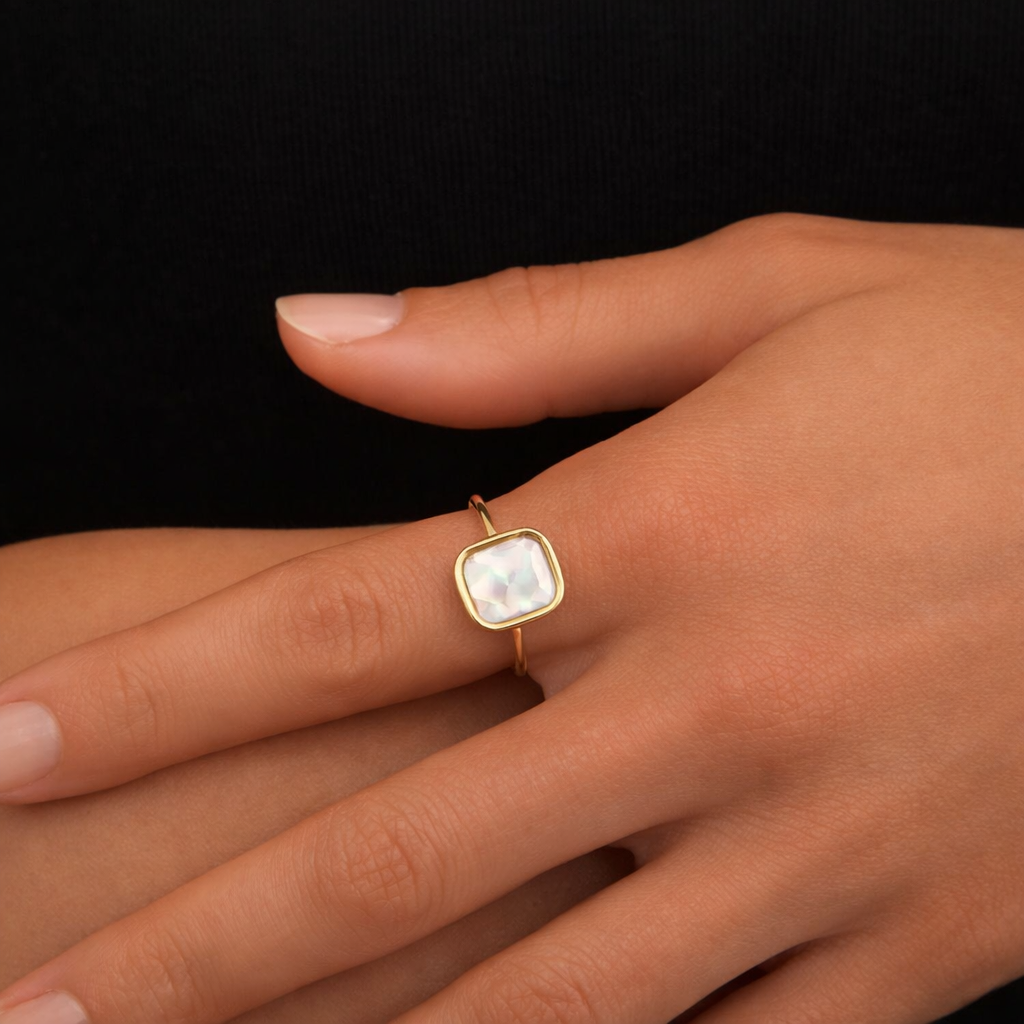 PETITE BAGUE MYKONOS NACRE SKALLI