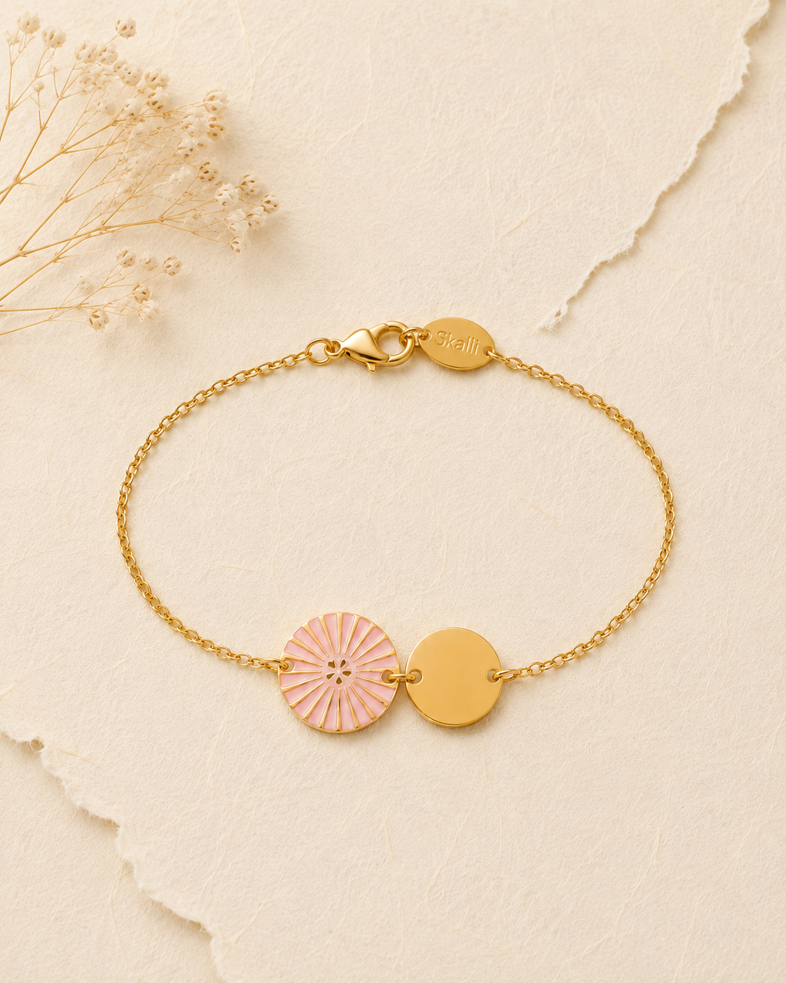 BRACELET KIMIKO ROSE POUDRÉ Skalli-Paris