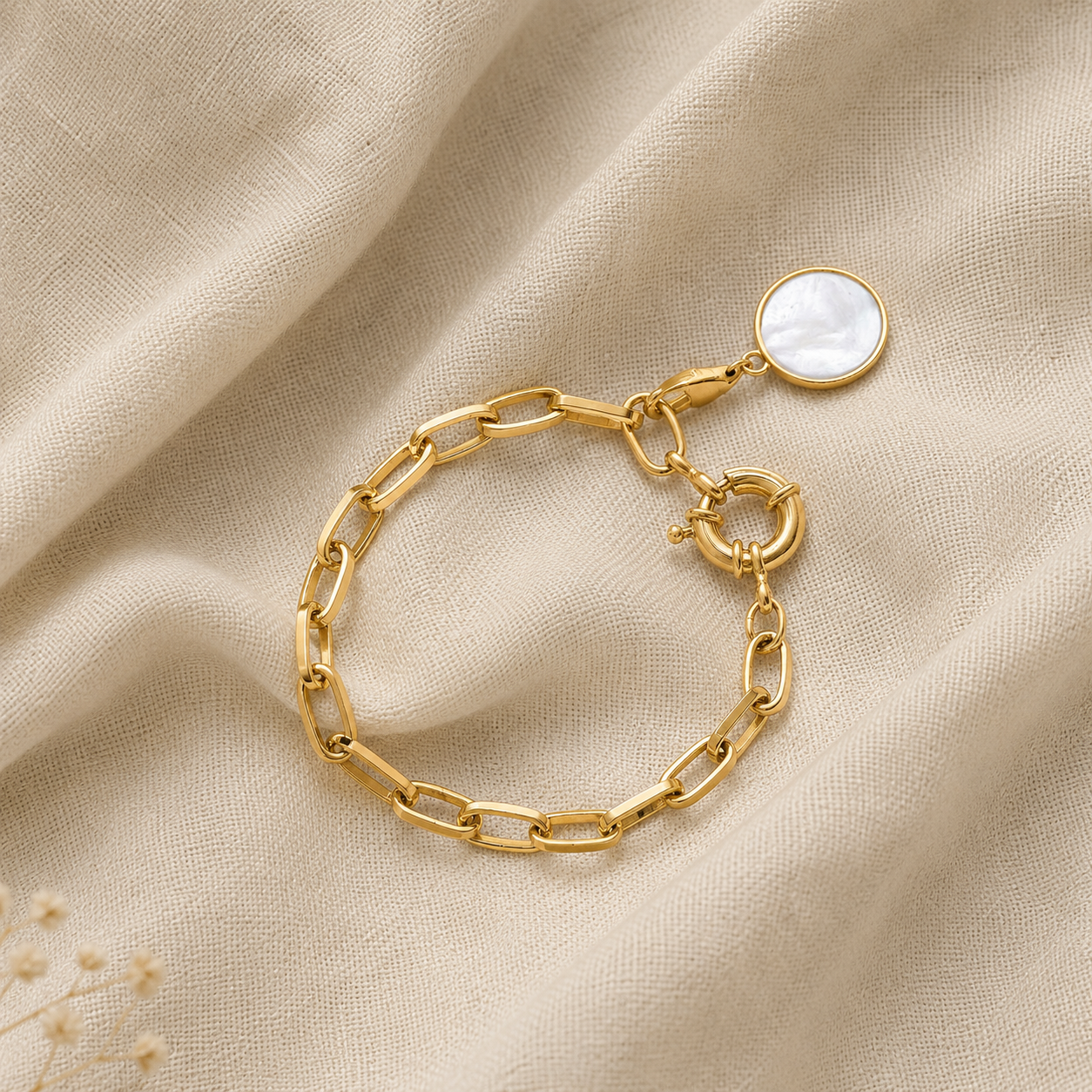 BRACELET MYKONOS MAILLE FORÇAT Skalli-Paris