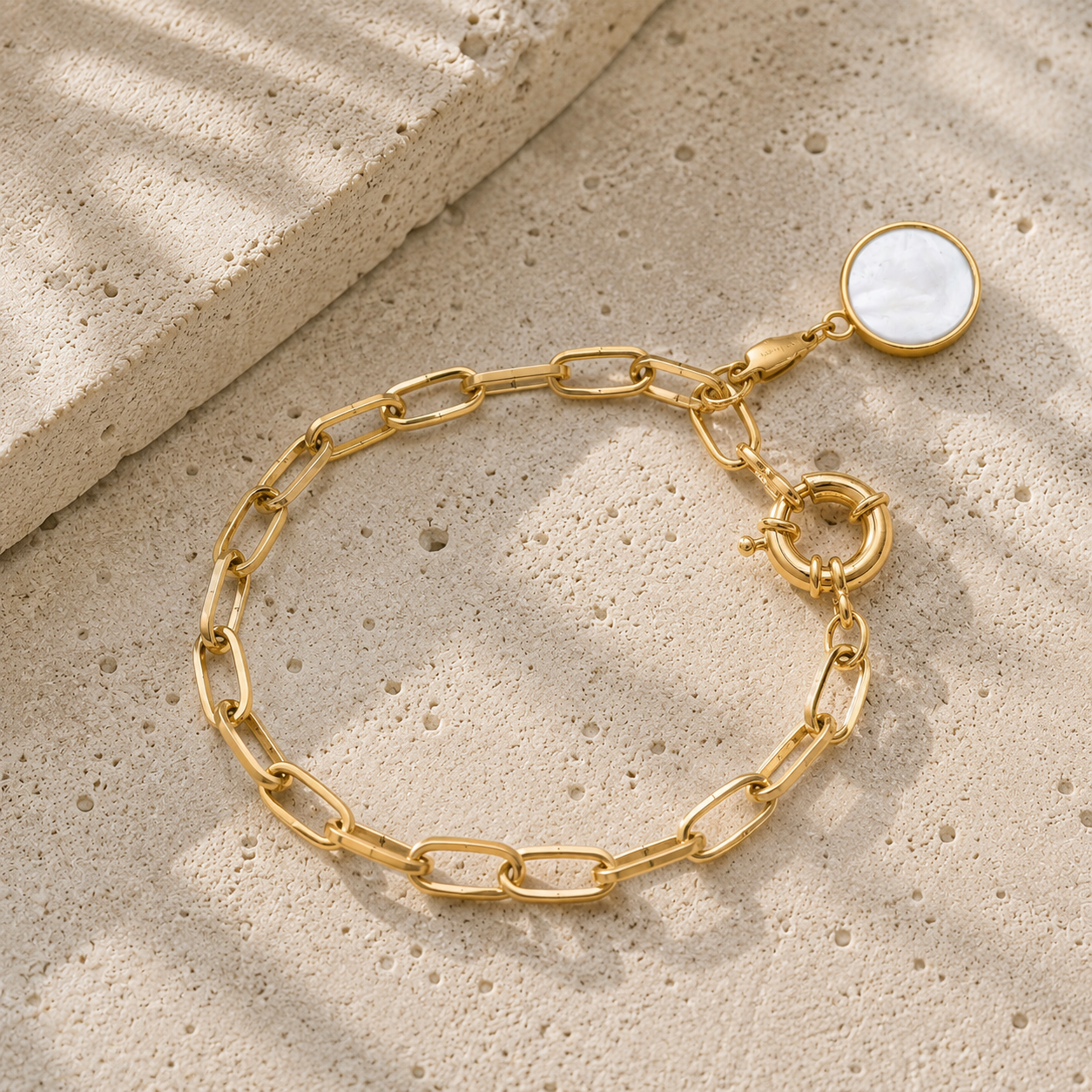 BRACELET MYKONOS MAILLE FORÇAT Skalli-Paris