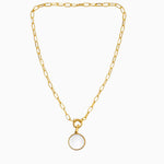 Collier MYKONOS  maillon - bouée Skalli-Paris