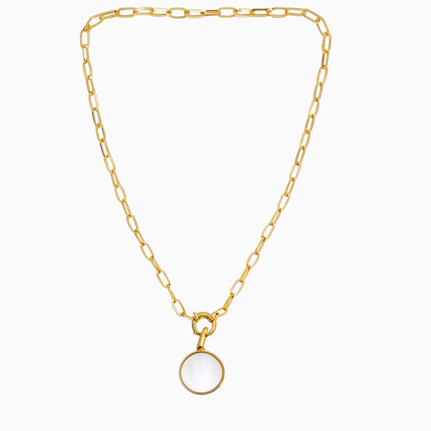 Collier MYKONOS  maillon - bouée Skalli-Paris