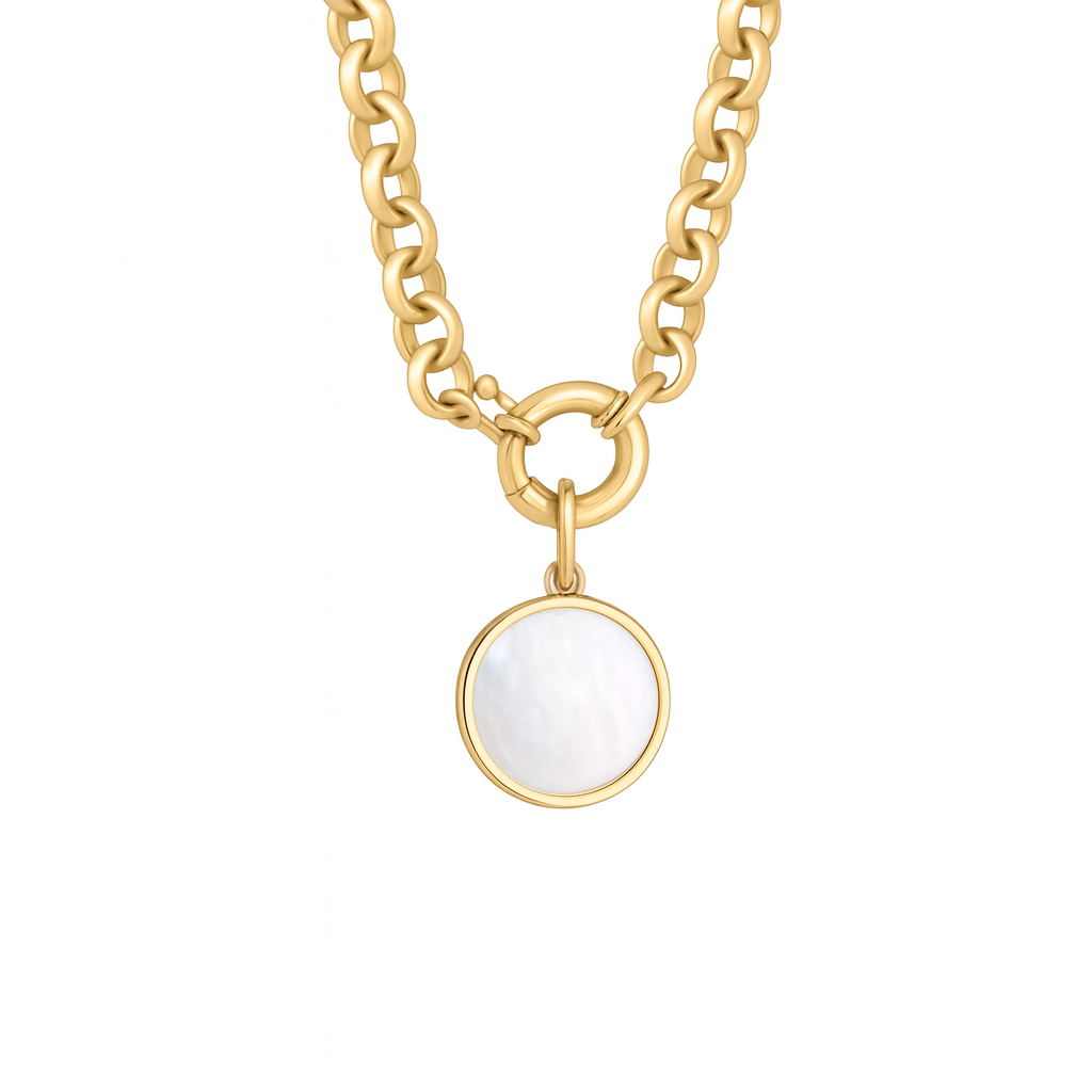 Collier Jaseron MYKONOS nacre Skalli-Paris