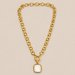 COLLIER JUMBO MYKONOS NACRE Skalli-Paris