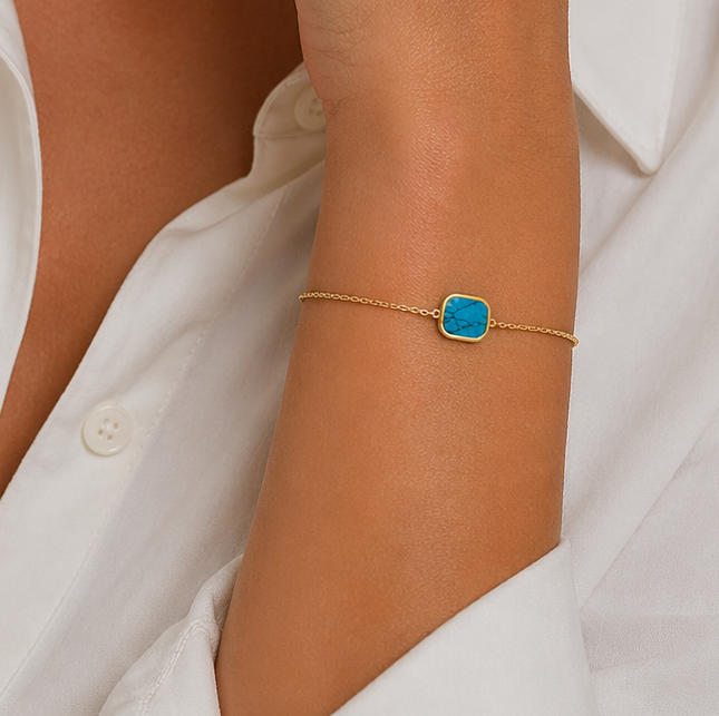 BRACELET MYKONOS TURQUOISE Skalli