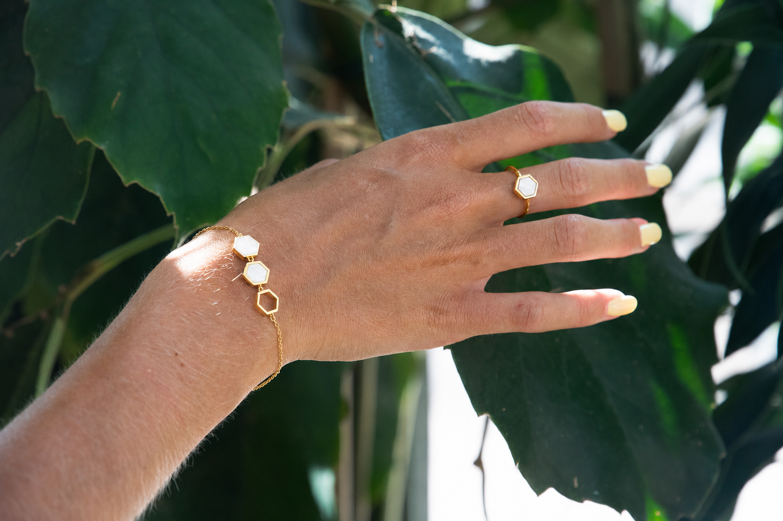 BRACELET HONEY NACRE SKALLI
