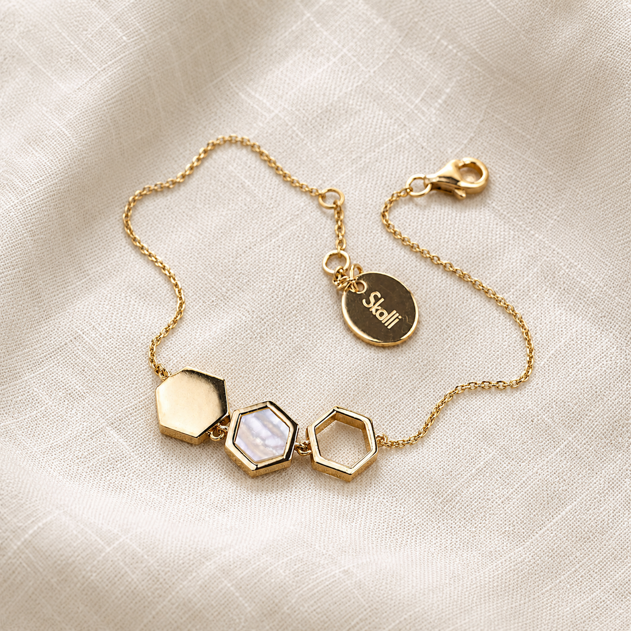 BRACELET HONEY NACRE SKALLI