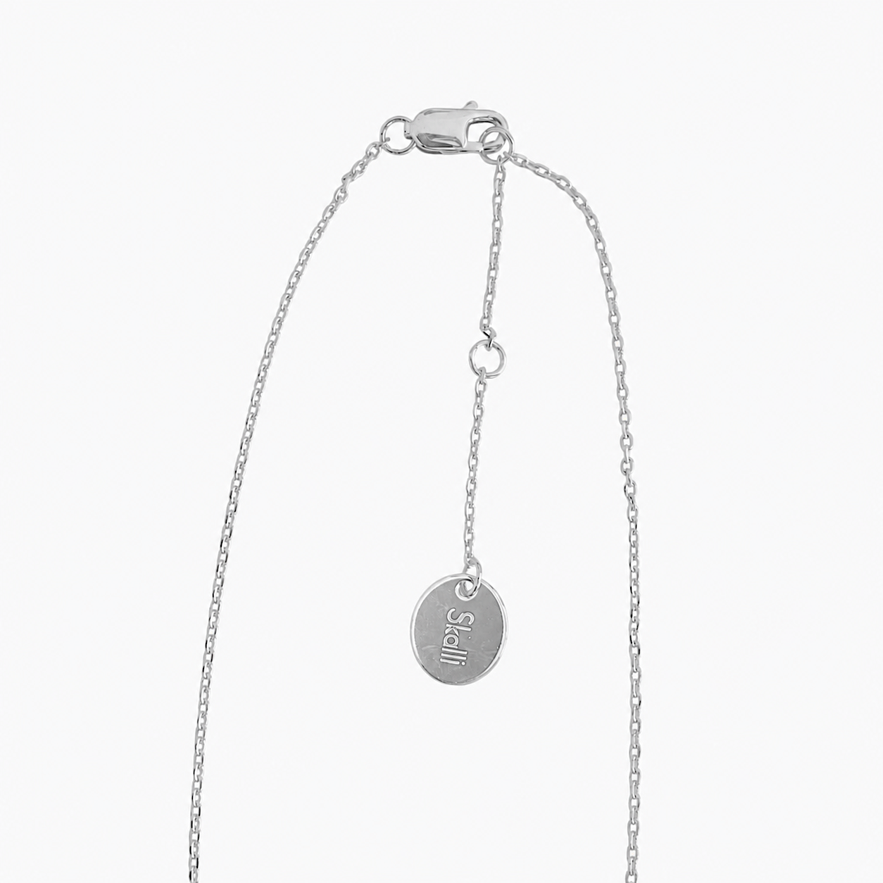 Petit collier MYKONOS - Argent - Onyx SKALLI