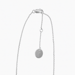 Petit collier MYKONOS - Argent - Onyx SKALLI