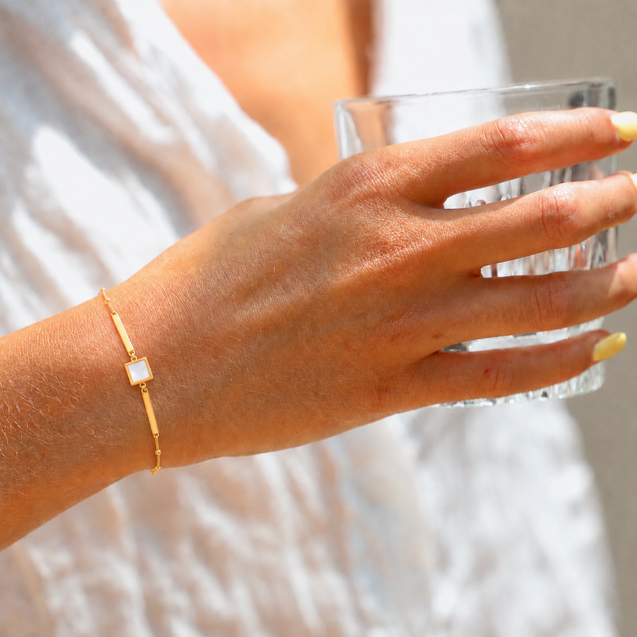 BRACELET BOHEME NACRE Skalli-Paris