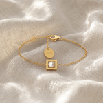BRACELET BALANCELLE PERLE D'EAU DOUCE SKALLI